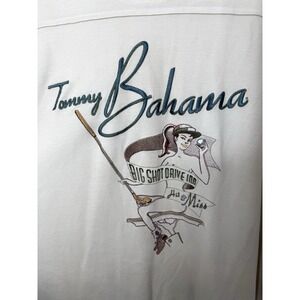 Tommy Bahama Polo Shirt Mens‎ XXL Embroidered Big Shot Drive Inn Golf Naked Lady